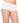 Lace Ruffle Tanga Shorts - One Size - White