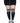 Over the Knee Athletic Socks -1x/2x - Black/white