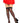 Sheer Polka Dot Cherry Thigh Highs - One Size - Black/red