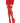 Heart Net Thigh Highs - One Size - Red