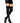 Opaque Thigh Highs - One Size - Black