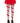 Lane Holiday Ribbon Striped Tights - Green/red - Os