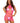 Summer Dreamz Net Mini Dress - One Size - Pink