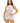 Rhinestone Lace and Net Mini Dress - One Size - White