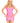 Vinyl Mini Dress - Large - Hot Pink