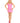 Vinyl Mini Dress - Medium - Hot Pink