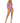 Hexi Net Keyhole Bodysuit - One Size - Lavender