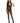 Rhinestone Lace and Net Bodystocking - One Size - Black
