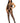Seamless Heart Net Suspender Bodystocking - One Size - Black