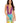 Ombre Footless Bodystocking - One Size - Ocean