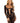 Opaque Cut Out Footless Bodystocking - One Size - Black