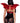 Devil Wing Body Harness - Os - Red