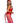 Devil Horns Headband and Tail Set - Red