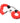 Cuffed in Fur Furry Handcuffs - Red