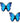Beautiful Blue Black Glitter Butterfly Nipple Cover Pasties