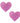 Pegasus Kisses Iridescent Pink Glitter I Heart U Nipztix Pasties