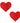 Ravish Me Red Glitter I Heart U Nipztix Pasties