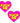 F*Ck Me Blacklight Neon Super Sparkle Nipple Cover Pasties Pink Glitter
