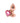 Rear Assets - Rose Gold Heart - Small - Pink