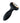 Goddess Diamond Vibrating Plug - Black