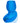 Glow Hole 2 Butt Plug - Large - Blue Morph