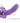 Fetish Fantasy Elite Vibrating Double Delight Strap-on - Purple