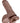 King Cock 8-Inch Cock With Balls - Brown