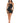 Heart Rate Bodystocking Dress - Black - Os
