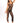 Animal Crotchless Bodystocking - One Size - Black