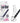 Silicone Love Rider Beaded Dual Penetrator - Black