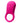 Basic Essentials Rechargeable Ridge Rider Ring - Pink