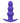 Basic Essentials Rechargeable Beaded Probe - Purple