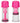 Nipple Play Vacuum Twist Suckers - Pink