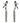 Euphoria Collection Chain Nipple Clamps - Black