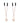 Brat Pearl Nipple Clips - Rose Gold