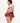 3 Pc School Girl Costumes With Top a Skirt and Skirt and Matching Thong Panty - Queen Size - Red