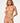 2 Pc Bra and Open Cheek Panty Set - One Size - Hot Pink