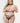 3 Pc Chain Halter and Garter Belt With Removable Garter Straps and Mesh G-String Set - Queen - Black