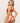 Lame’ Teddy With Strappy Elastic Detail - One Size - Red