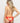 Lace Panty With Heart Cut Out Back - Small - Red
