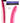G-Tastic 7 Inch Metallic Silicone Dildo - Pink
