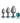 Cheeky Charms - Metal Butt Plug Gunmetal - Round - Teal - Anal Trainer Kit
