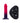Duo Semi-Realistic Dildo With Harness - Pink/purple