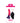 Duo Semi-Realistic Dildo With Harness - Pink/purple