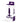 Bump Rechargeable Anal Vibe - Purple