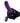 Strapped Rechargeable Strap on - Purple