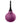 Health and Wellness Deluxe Enema Douche Non- Backflow One-Way Valve - 7.9 Fl. Oz. - Plum