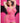 Leopard Lace Mini Dress - Queen - Pink