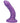 Tantus Curve Super Soft G-Spot Dildo Amethyst