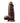 Au Naturel Chub 10in Dildo Chocolate